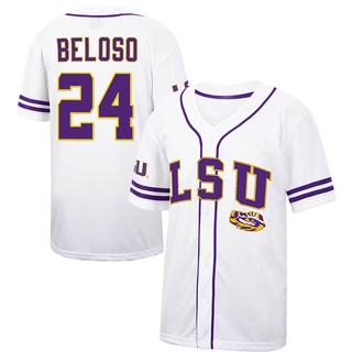 Trending] Buy New Cade Beloso Jersey LSU Tigers Purple WS