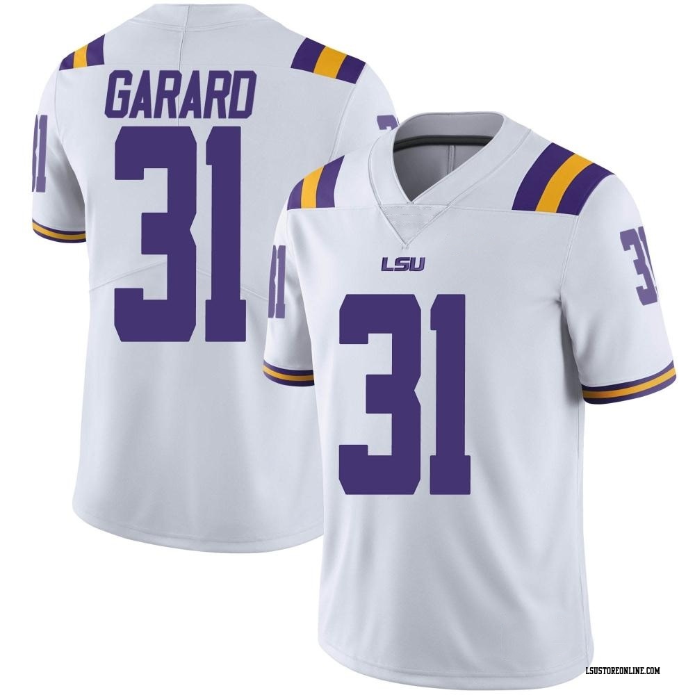 Everett Garard Limited White Youth LSU Tigers Football Jersey