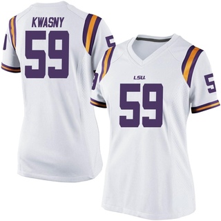 JC Kwasny Limited White Men's LSU Tigers Football Jersey - LSU Store