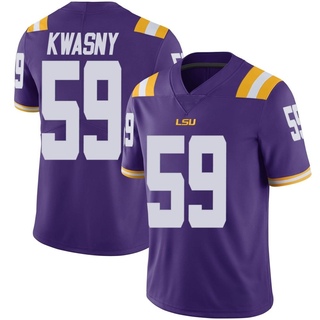 JC Kwasny Limited White Men's LSU Tigers Football Jersey - LSU Store