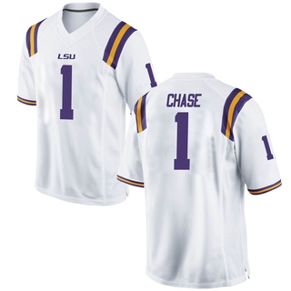 Youth Nike Ja'Marr Chase White LSU Tigers Alumni Jersey