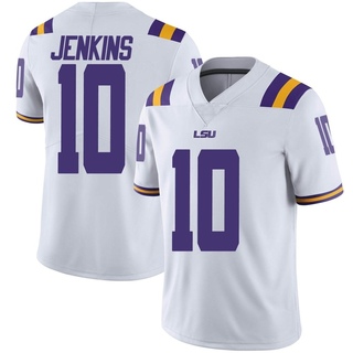 Men LSU Tigers Jaray Jenkins #10 NCAA Purple Jersey 925938-599