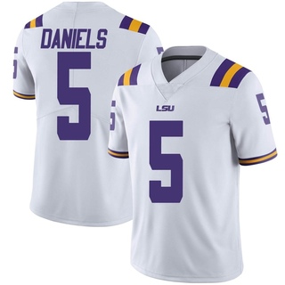 Men's Nike Devin White White LSU Tigers Game Jersey