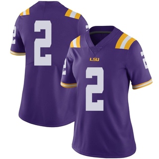 Men Justin Jefferson #2 LSU Tigers White College Football Game Jersey –  Choose Your Style With Us