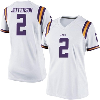 Justin Jefferson Limited White Men's LSU Tigers Football Jersey - LSU Store