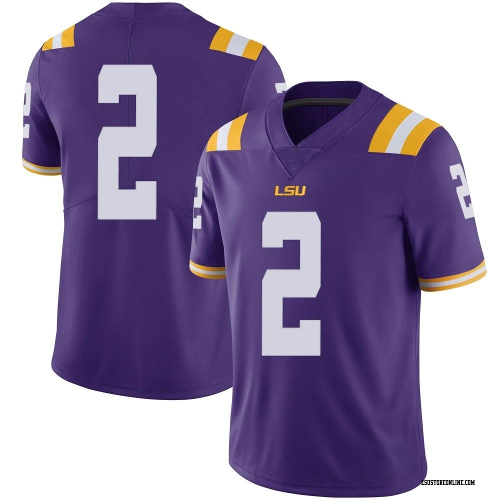 Kyren Lacy Game White Men's LSU Tigers Football Jersey - LSU Store