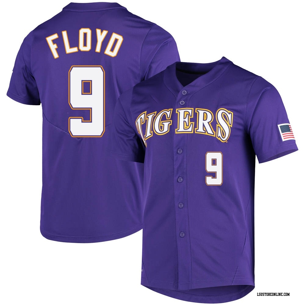 Ty Floyd Replica Purple Men's LSU Tigers Vapor Untouchable Full-Button Baseball  Jersey - LSU Store