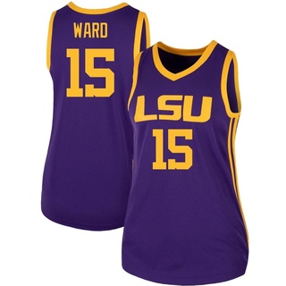 Tyrell Ward Replica Purple Women's LSU Tigers Basketball Jersey - LSU Store